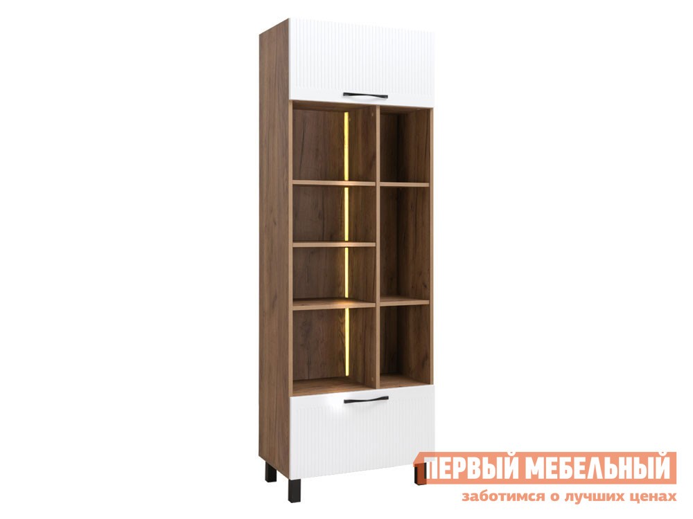 Стеллаж  Манхеттен 13.148 Дуб Крафт табачный / Белый