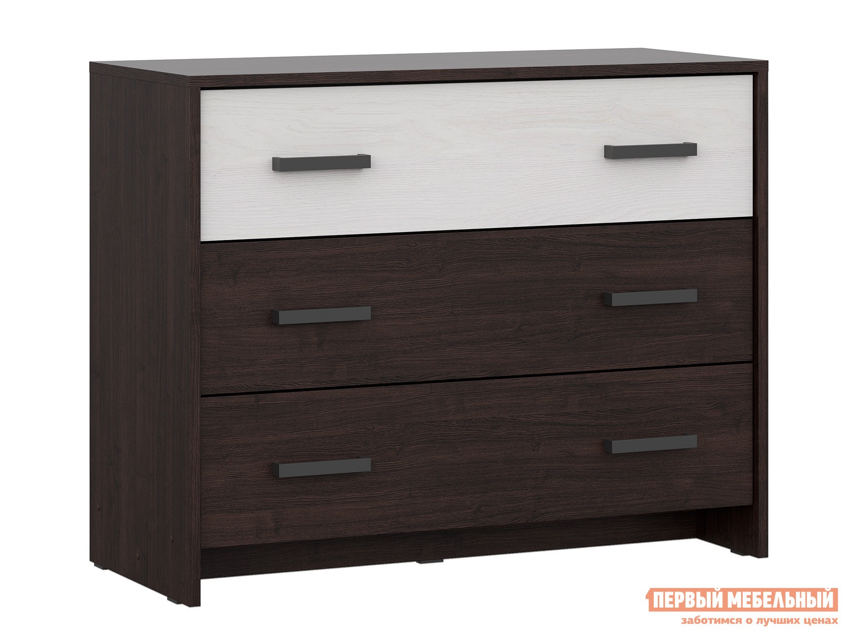 Комод  Дублин Дуб Венге / Ясень Анкор светлый