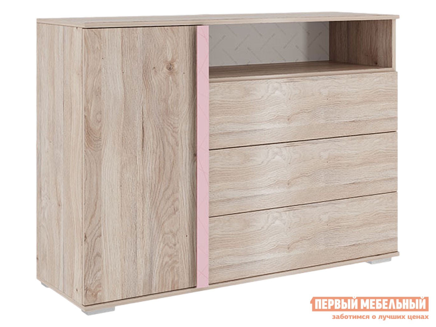 Комод  Лайк Дуб Мария / Роуз