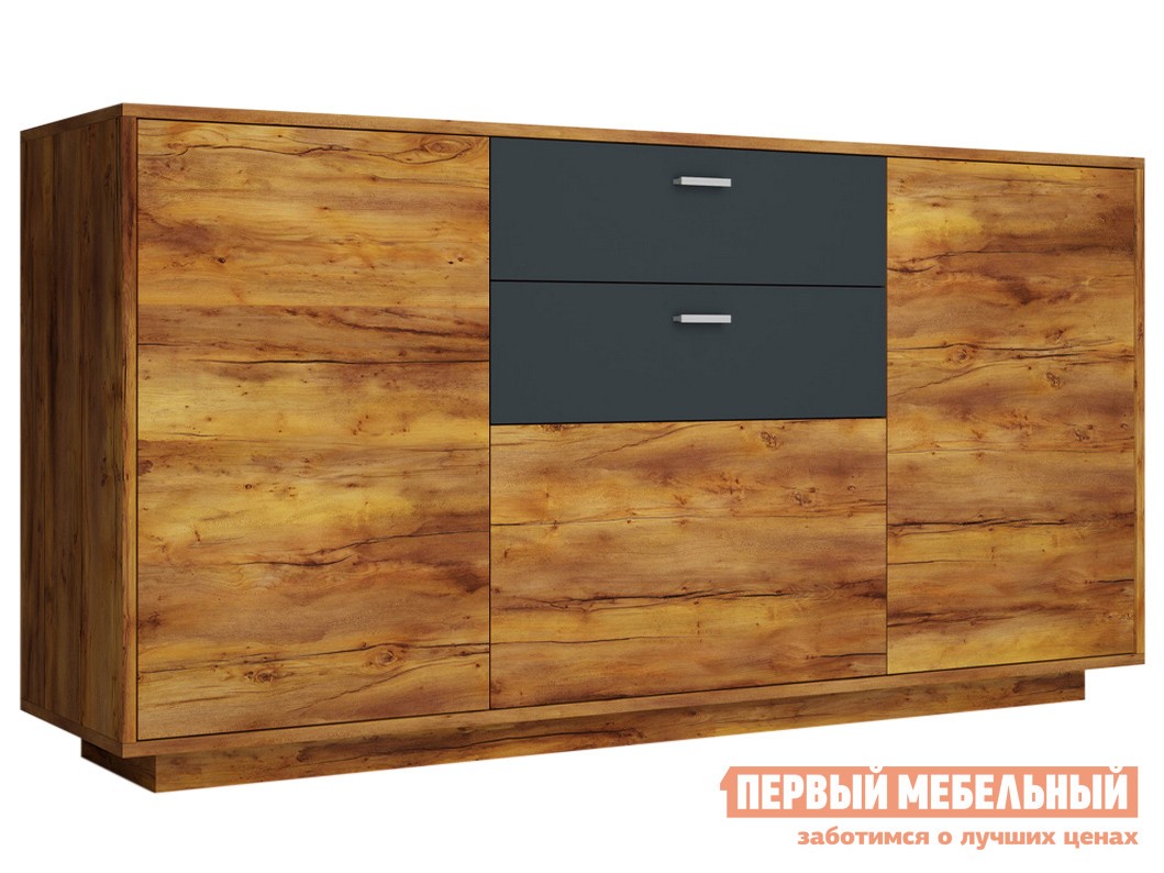 Комод  Вега Бавария Таксония медовая / Антрацит