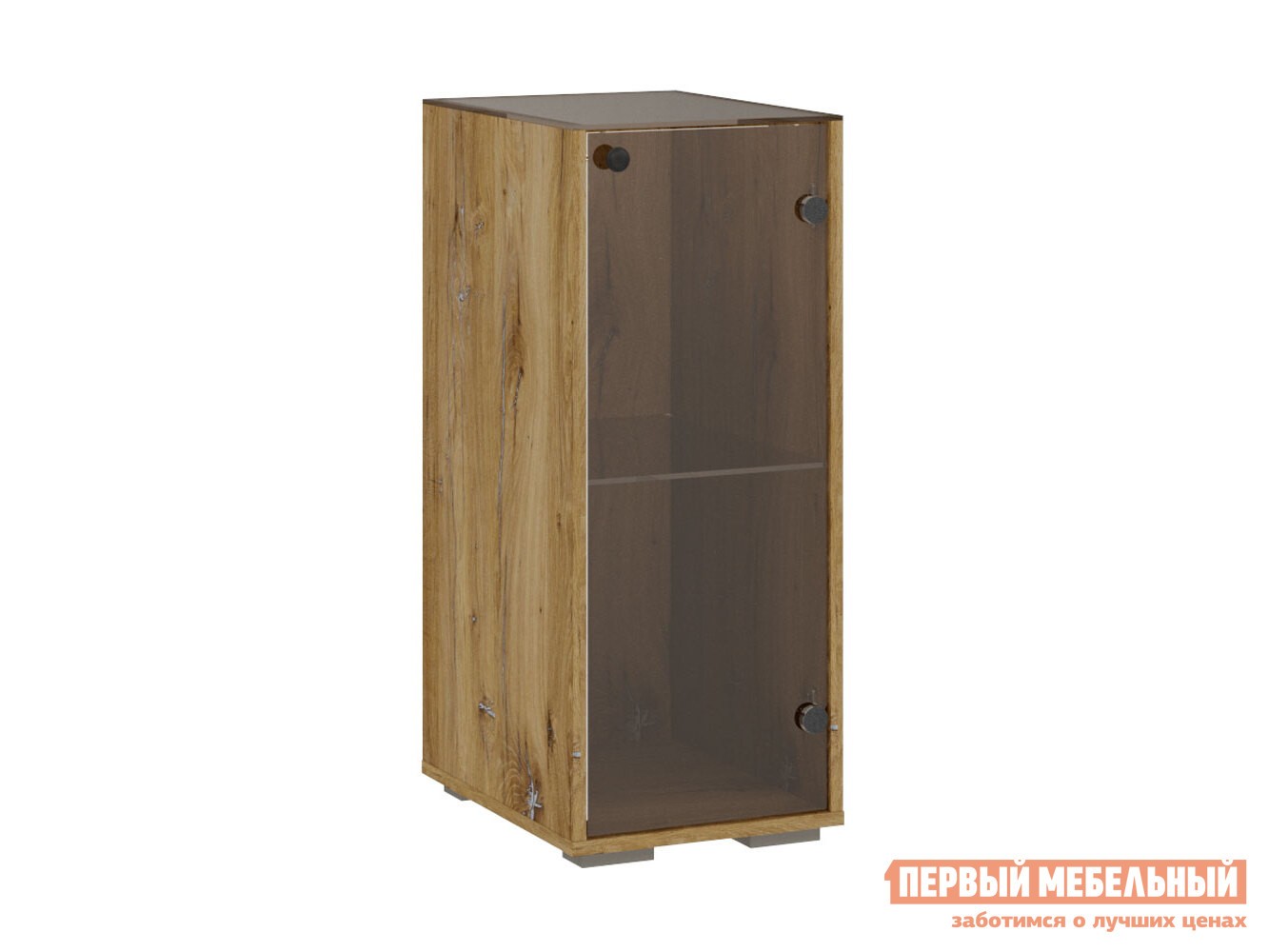 Комод  Дакота Дуб Флагстафф / Стекло, 829 мм