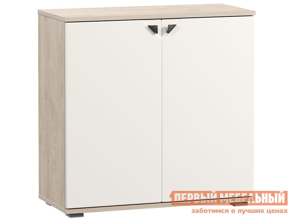 Комод  Бостон 13.115 Дуб Эндгрейн элегантный / Милк Рикамо софт