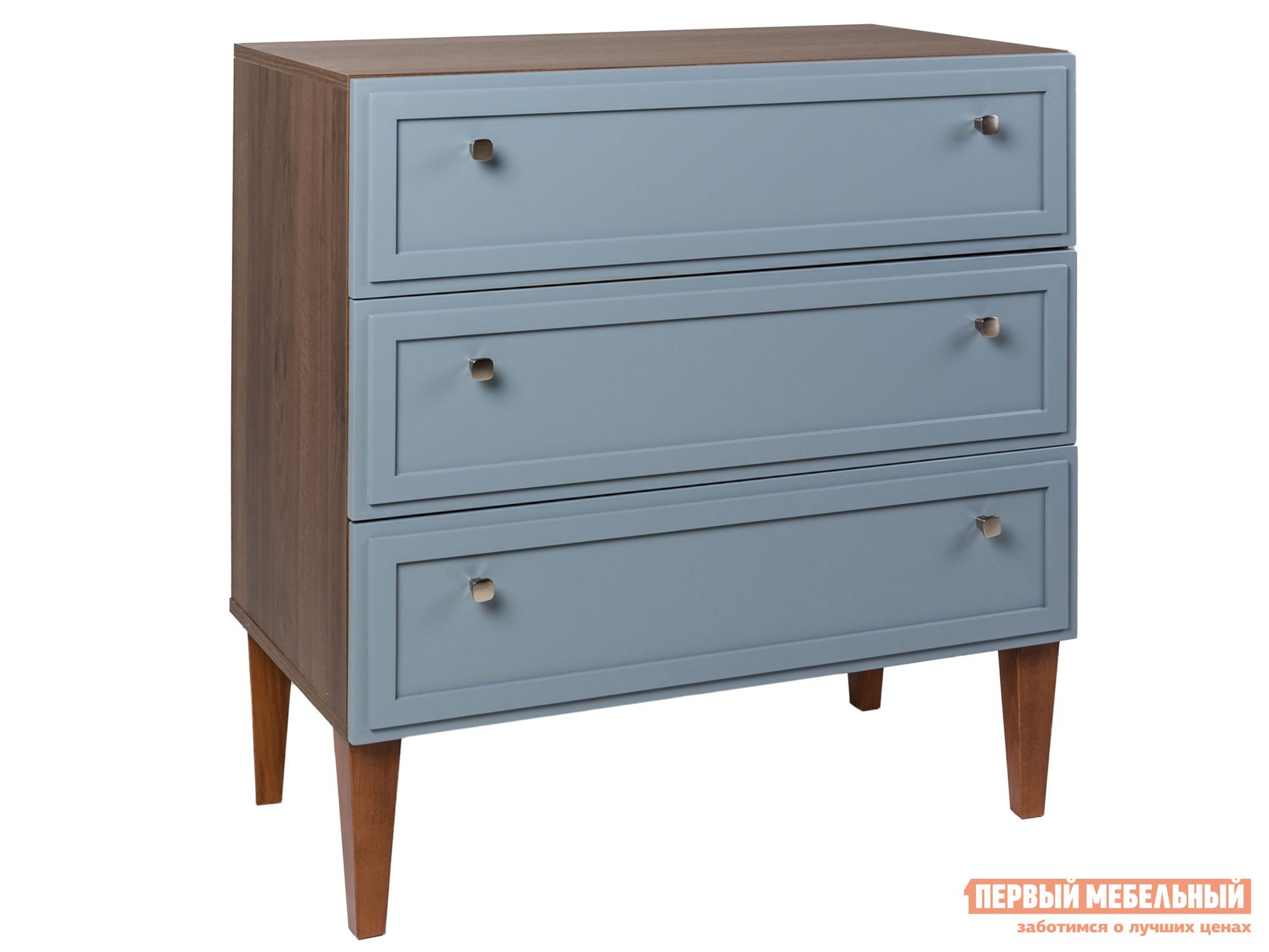 Комод  Нортон Орех табак / Серый