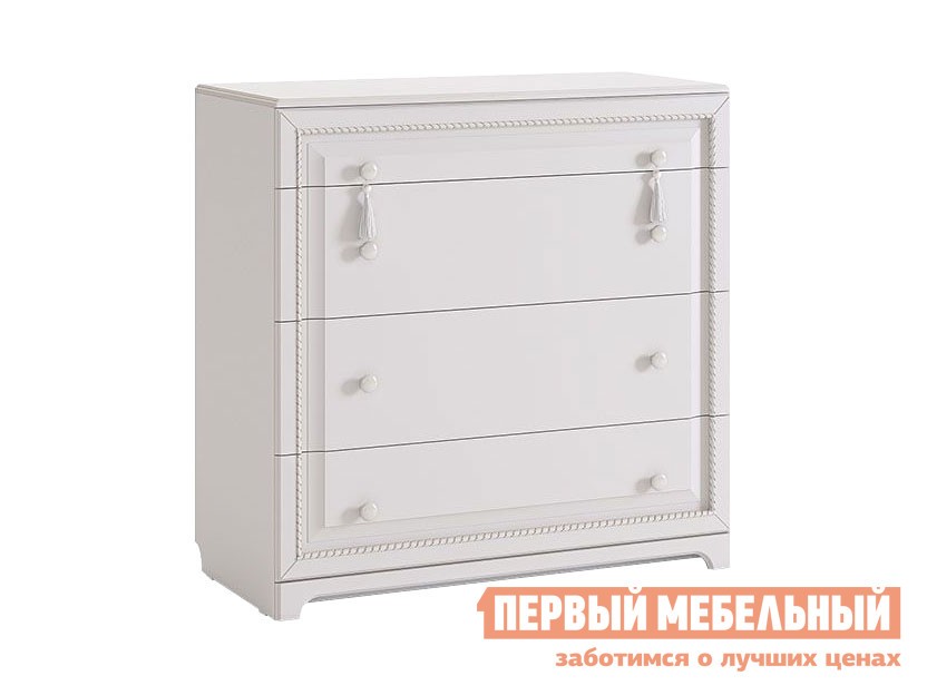 Комод  Белла Белый / Джелато софт