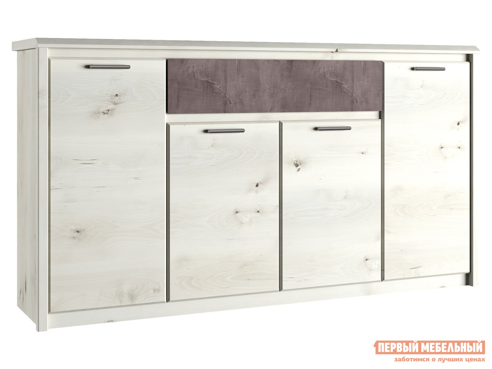 Комод  Бьерк Ольха полярная / Оникс