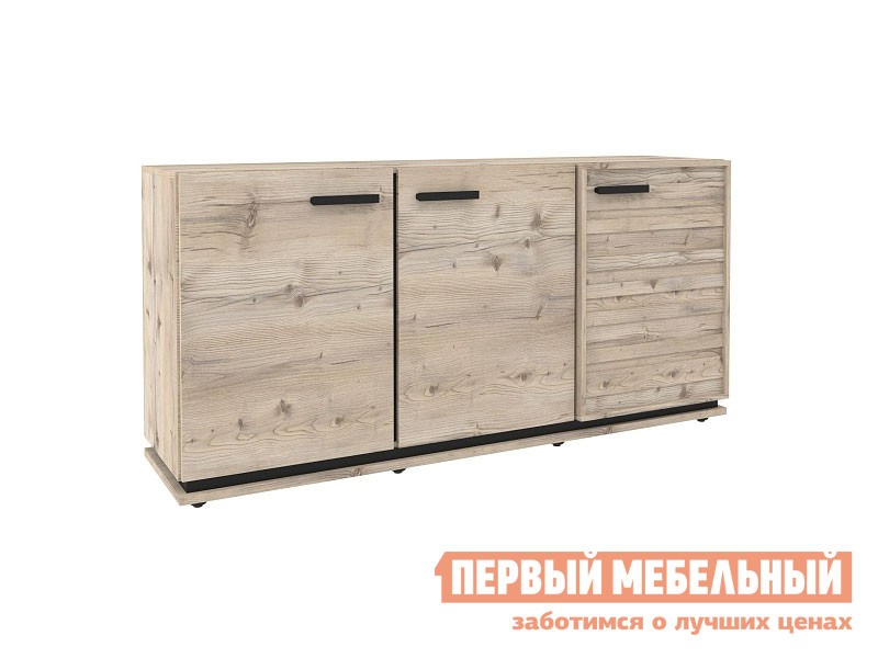 Комод  Натура Гаскон Пайн / Черный