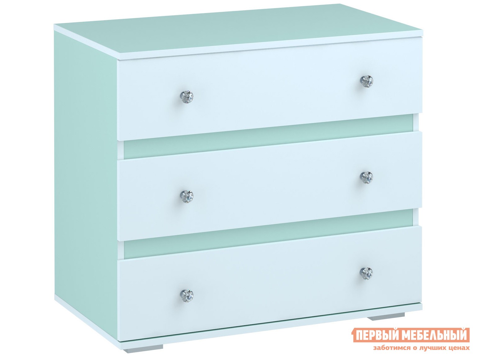 Комод  Тифани Кенди Белый / Кенди