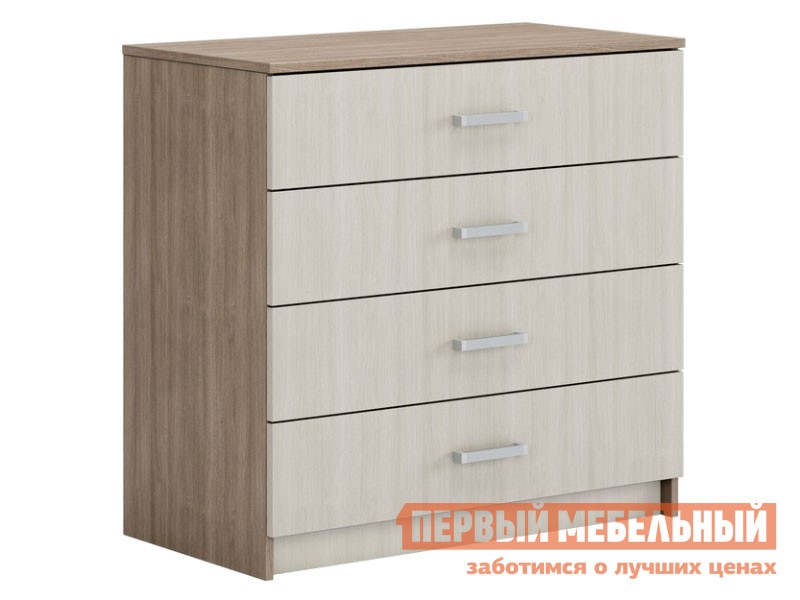 Комод  Эва Ясень Шимо темный / Ясень Шимо светлый