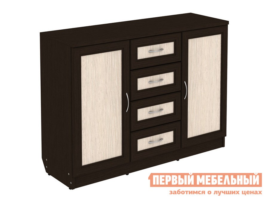 Комод  Мерлен 707 Венге / Дуб Атланта