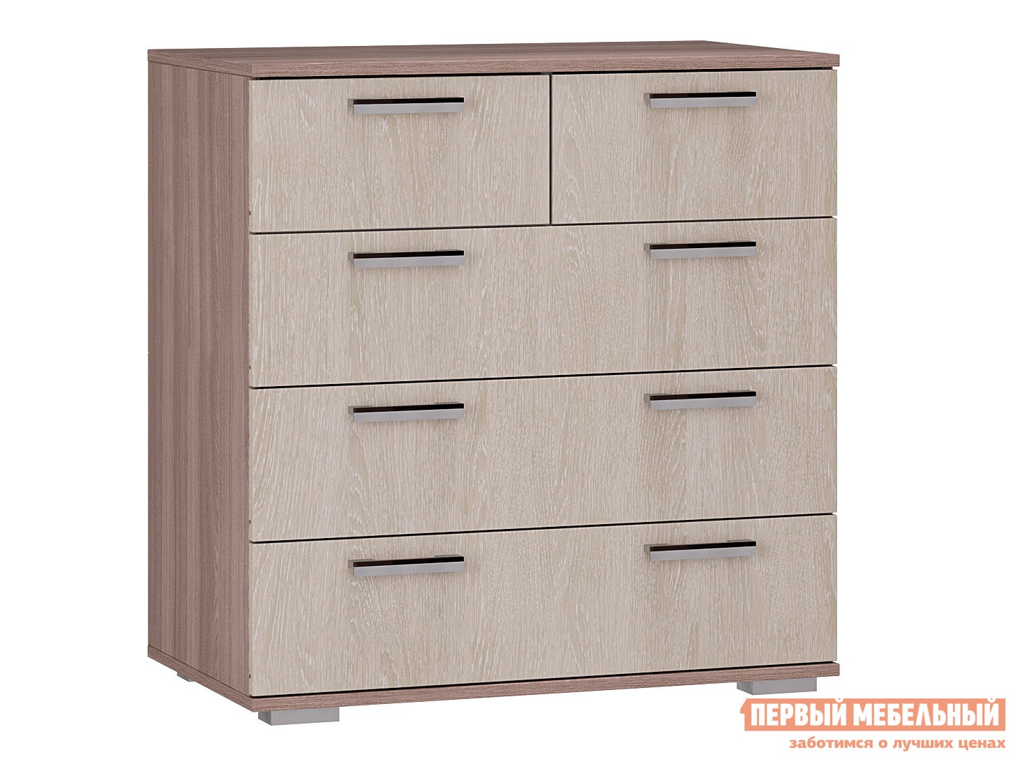 Комод  Стандарт 5 Ясень шимо / Дуб