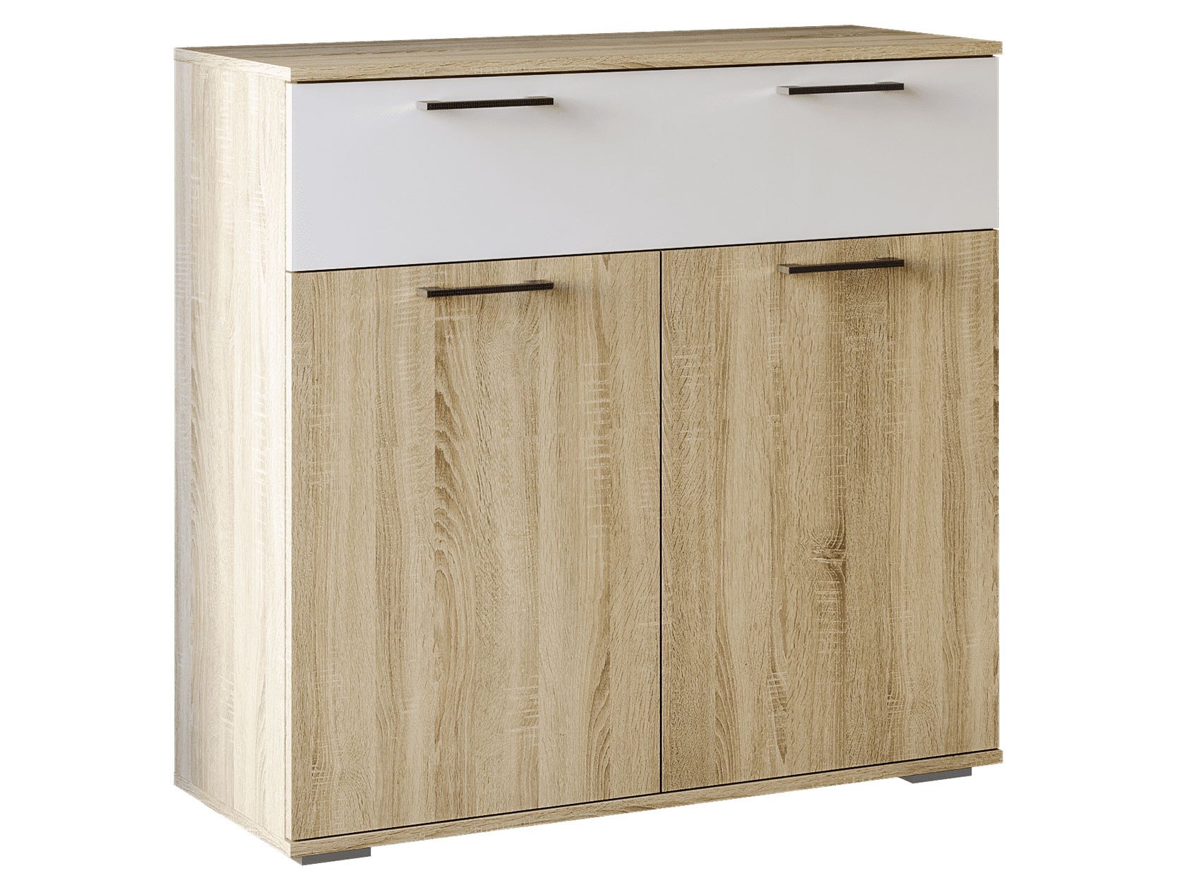 Комод  Белладжио Дуб Сонома / Белый