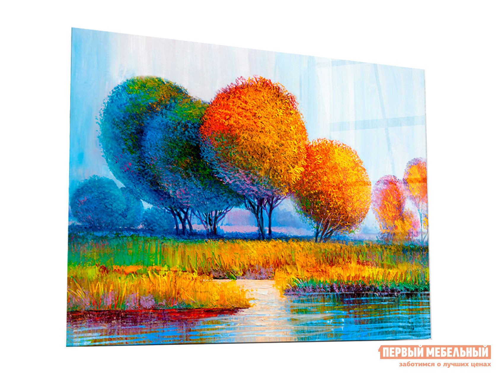 Картина  Золотая осень Стекло