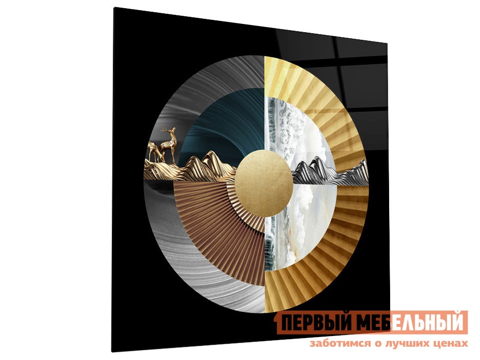 Картина  Тритон Стекло