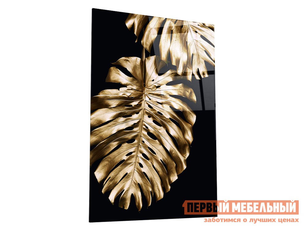 Картина  Золотой тропик Стекло