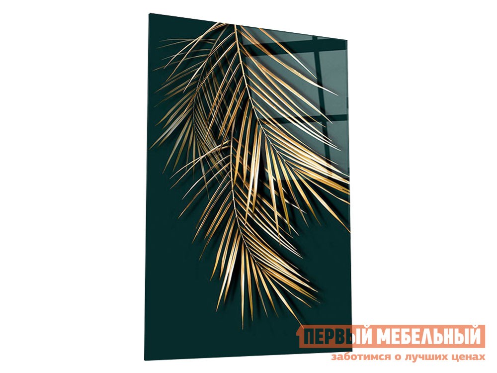 Картина  Большая пальмовая ветвь Стекло