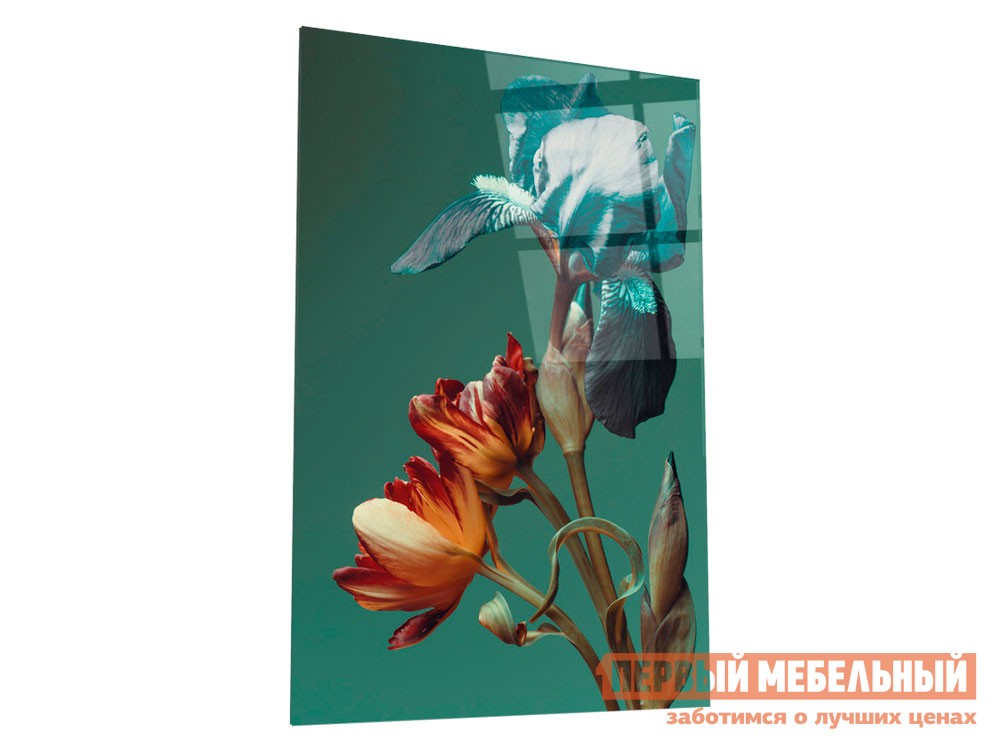 Картина  Цветочная фантазия Стекло