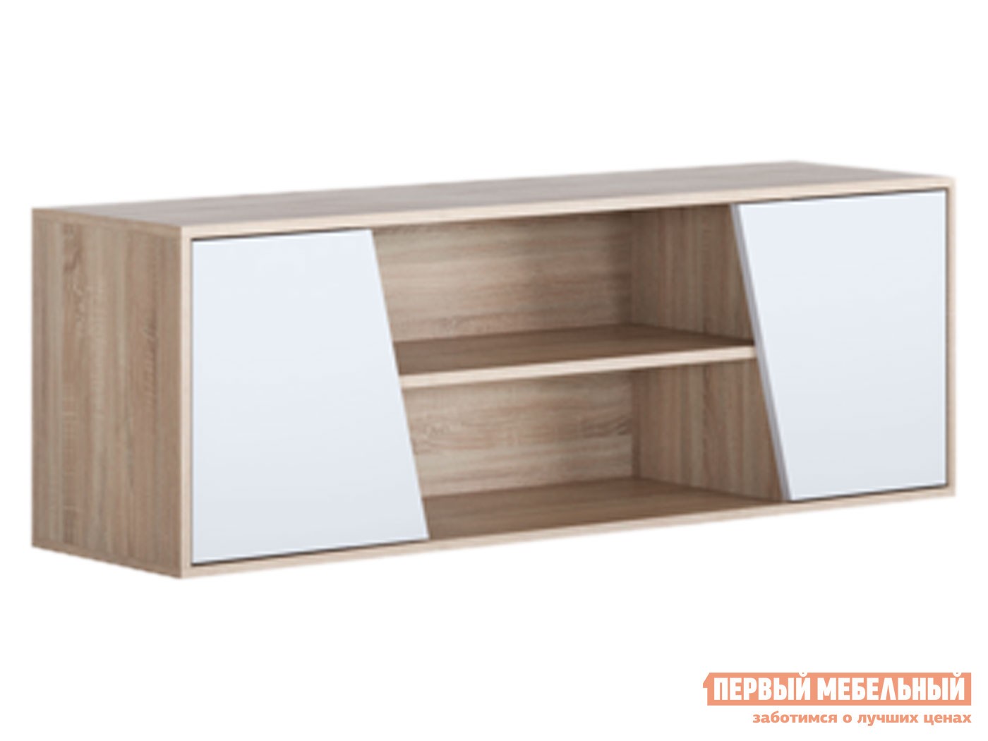 Детская полка  Орландо Дуб Сонома / Белый