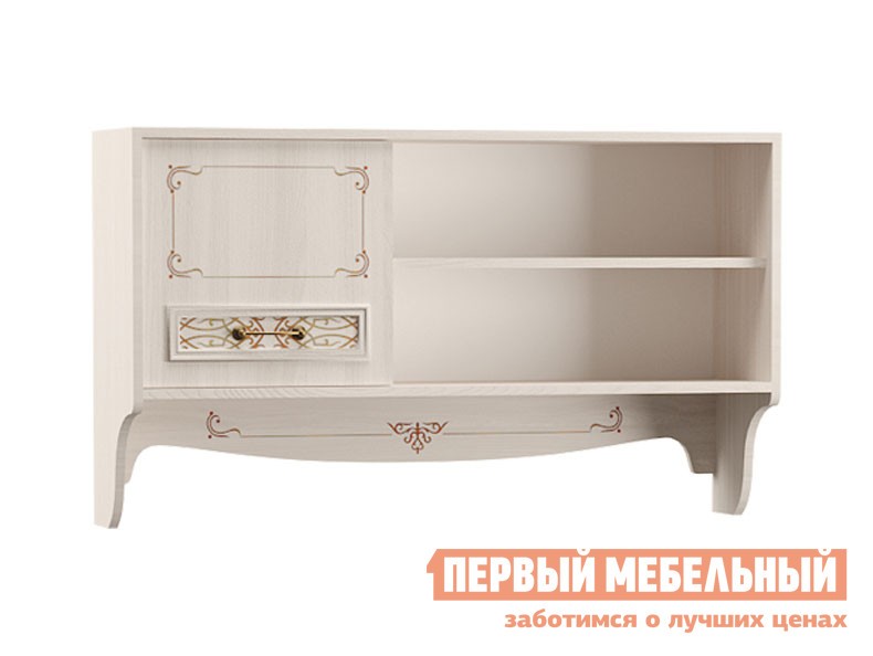 Детская полка  Флоренция Ясень Анкор светлый