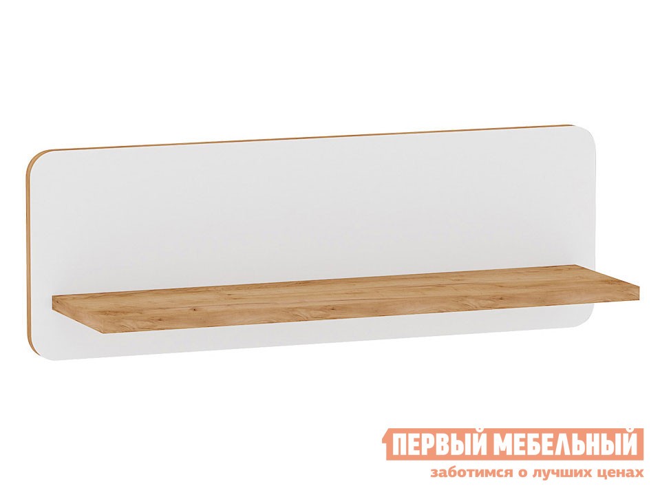 Детская полка  Вуди Дуб золотой / Белый