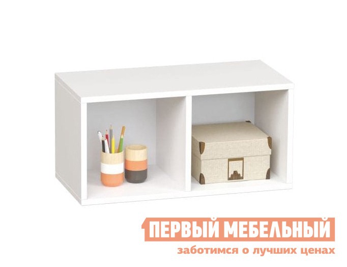 Детская полка  Сенди Белый