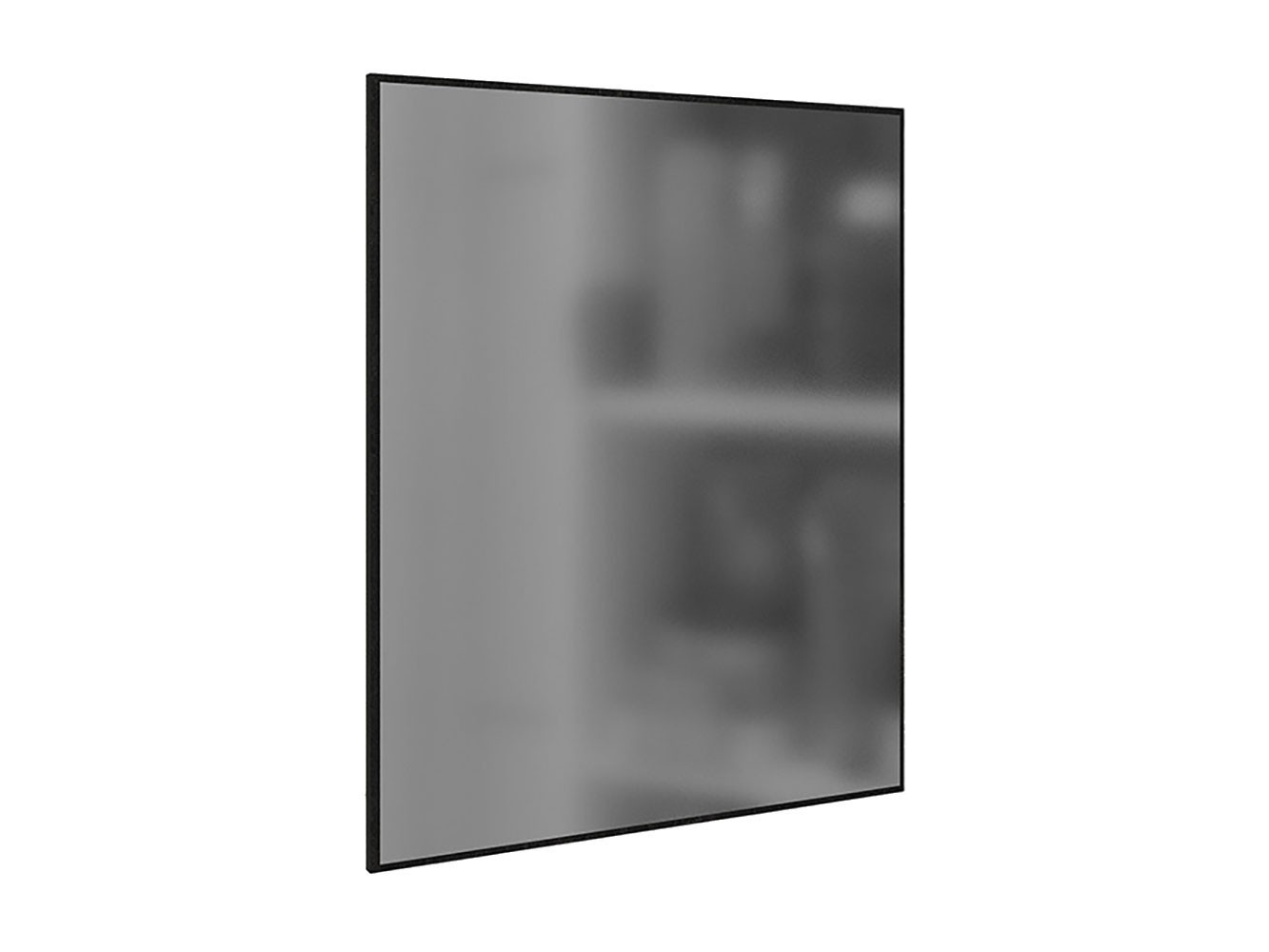 Настенное зеркало  Кения Угольный камень / Серебро