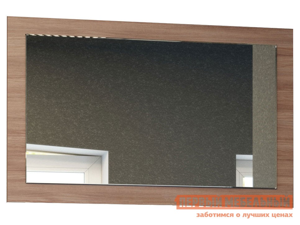 Настенное зеркало  Ника ТВ800 Ясень Шимо темный / Ясень Шимо светлый