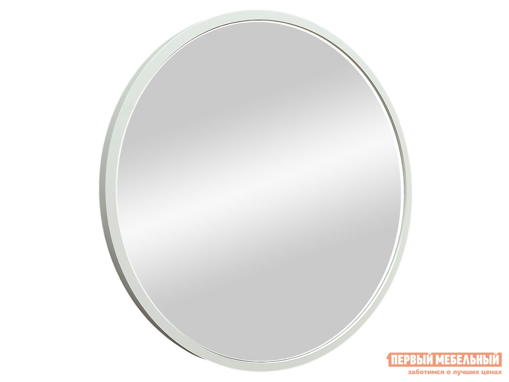 Настенное зеркало  Мун Белый