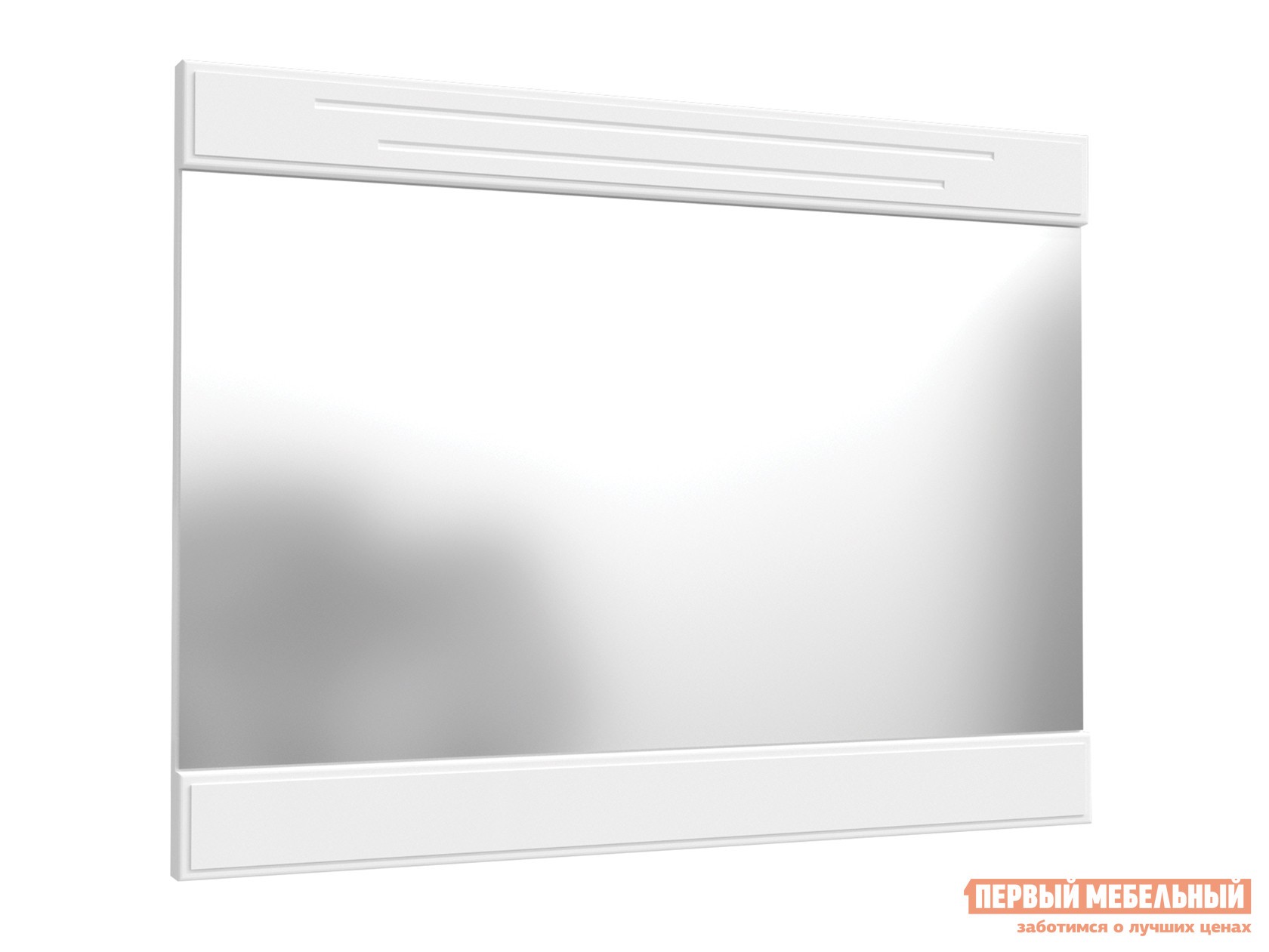 Настенное зеркало  Аврора Белый античный / Зеркало