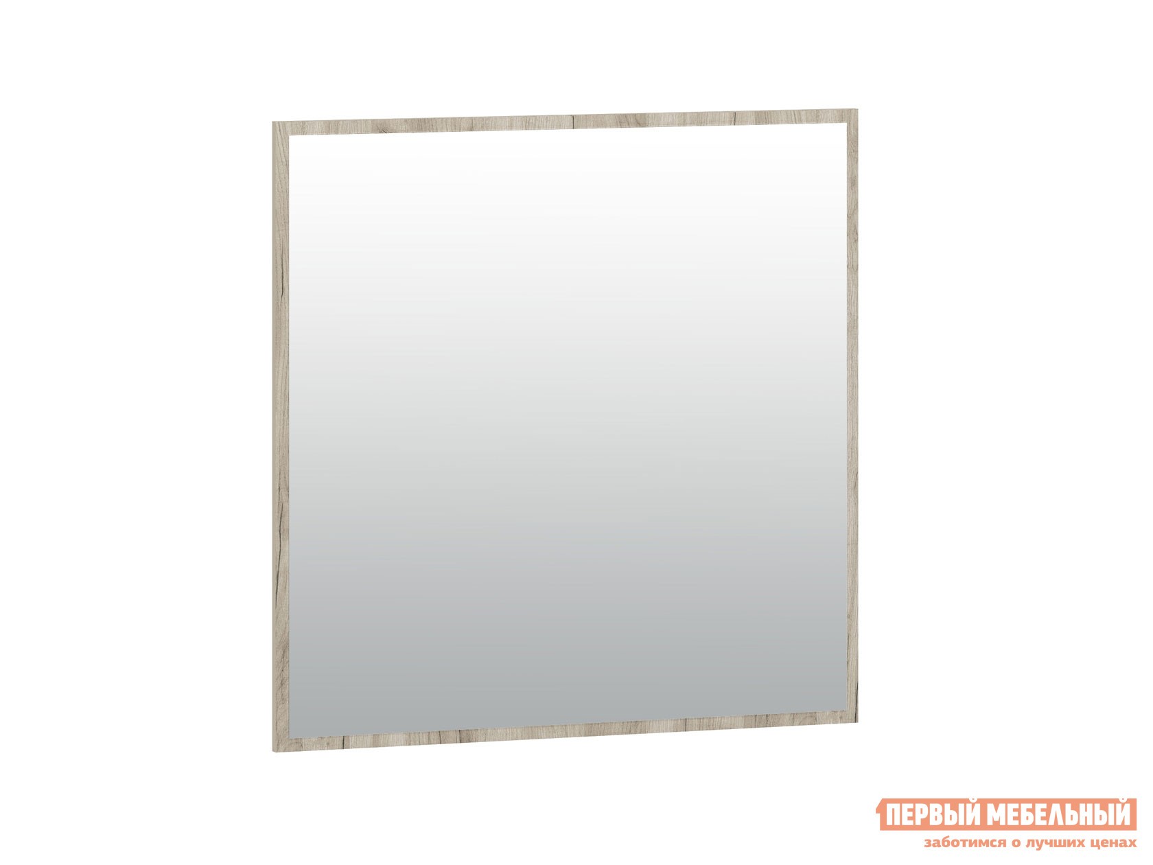 Настенное зеркало  Санти Дуб Крафт серый