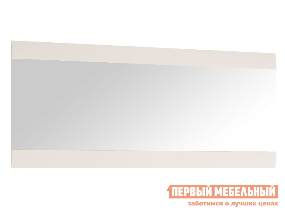 Настенное зеркало  Линате Белый, Широкое