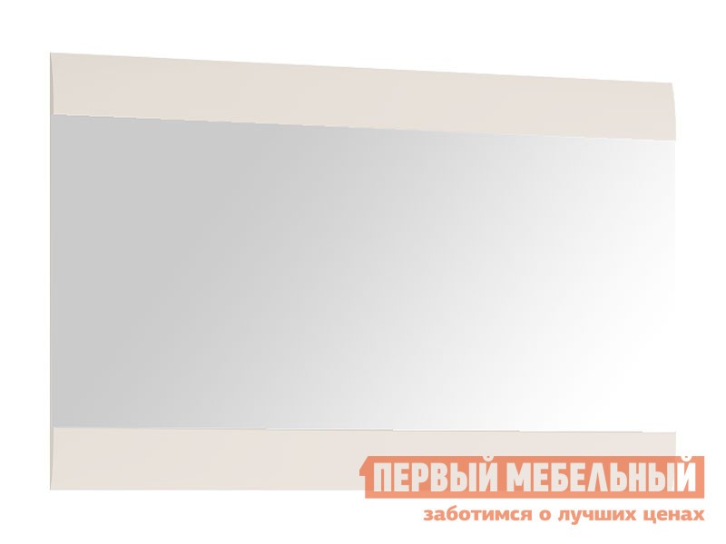 Настенное зеркало  Линате Белый, Узкое