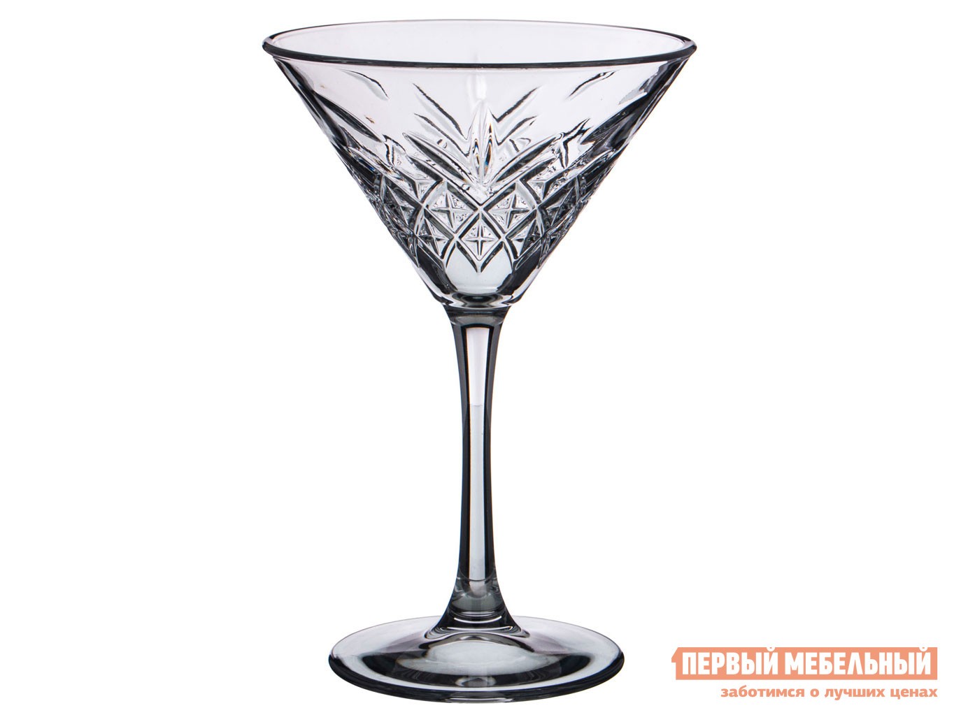 Бокал  Timeless Agate 4 шт. Граненое стекло, агат