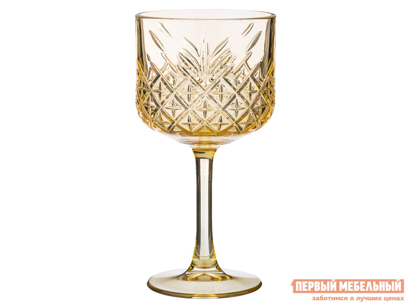 Бокал  Timeless Сhampagne 4 шт. Граненое стекло, шампань