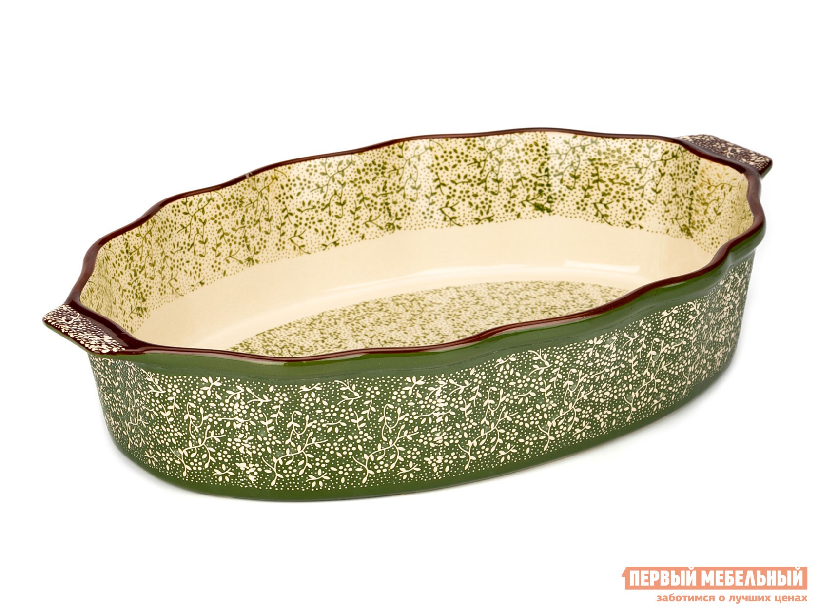 Форма для запекания  Verde 34х21см Зеленый