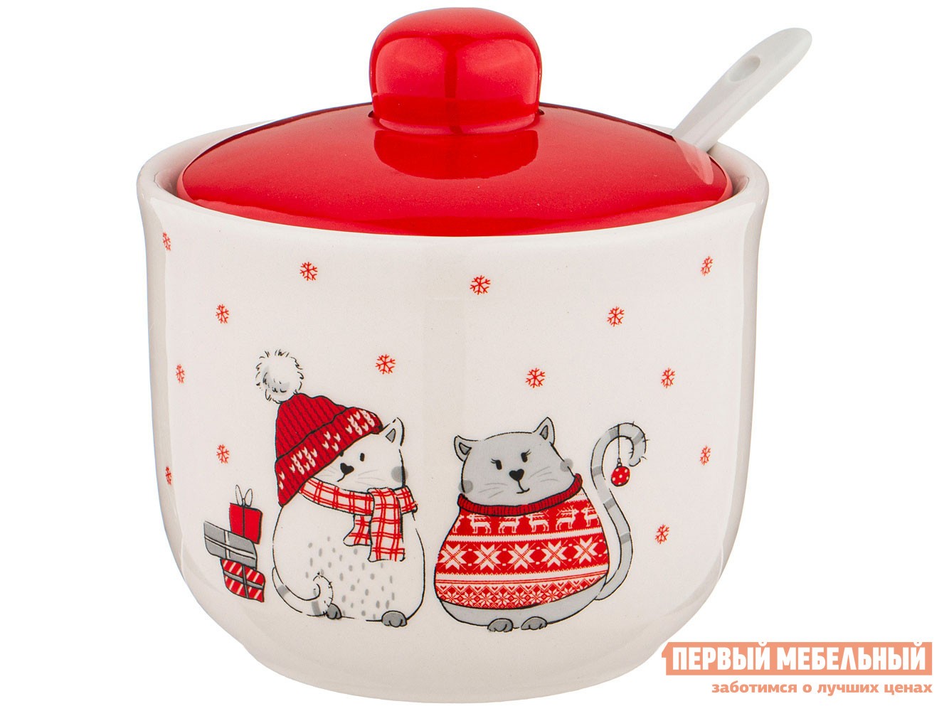 Сахарница  Рождественский подарок Рождественский подарок, керамика