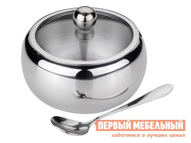 Сахарница  Maestro Металлик, нержавеющая сталь