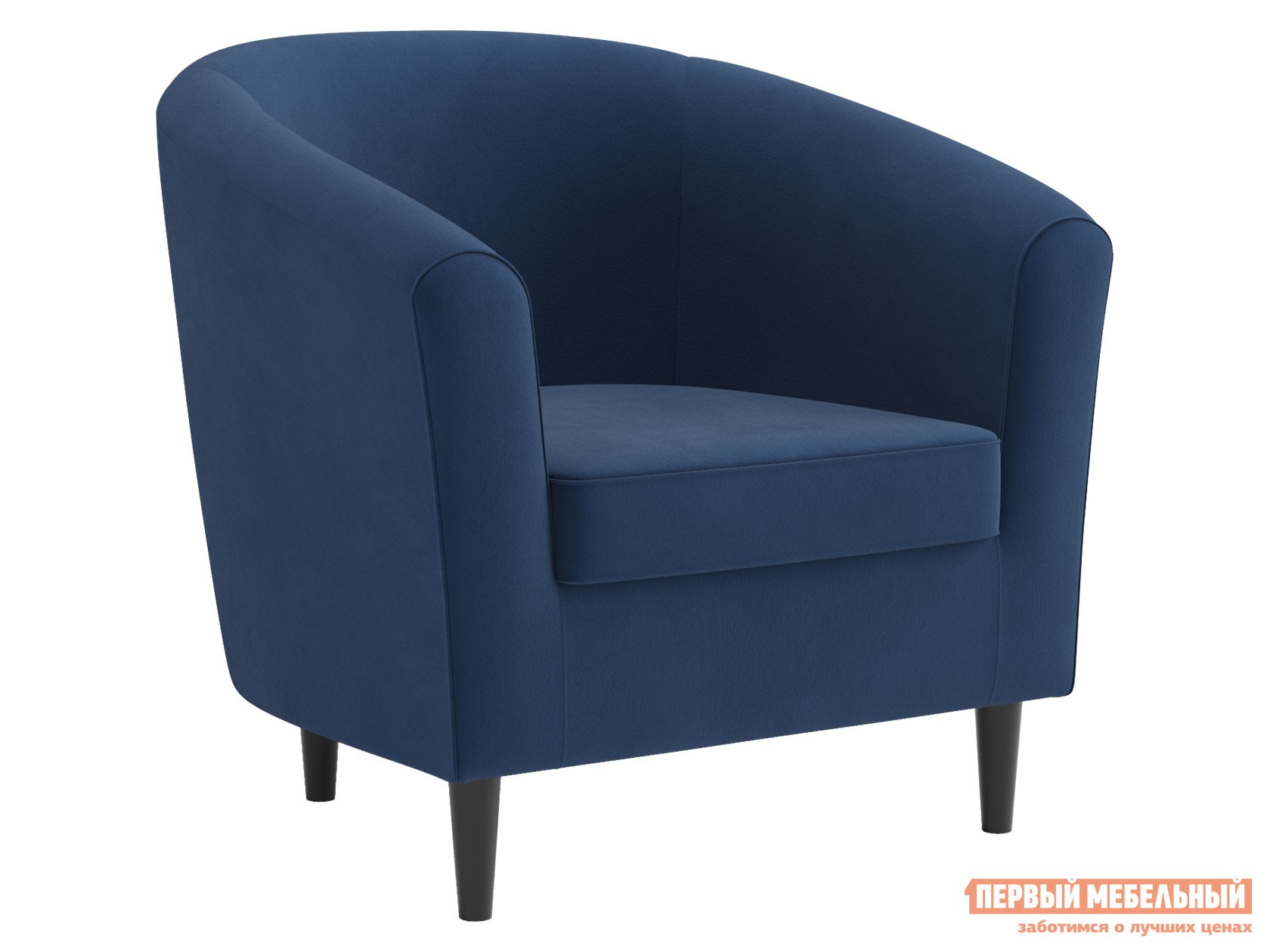 Кресло  Арни Синий, велюр