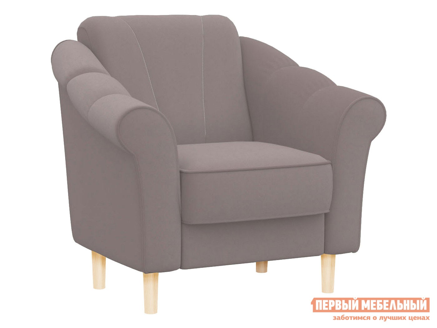 Кресло  Николя Лиловый, велюр