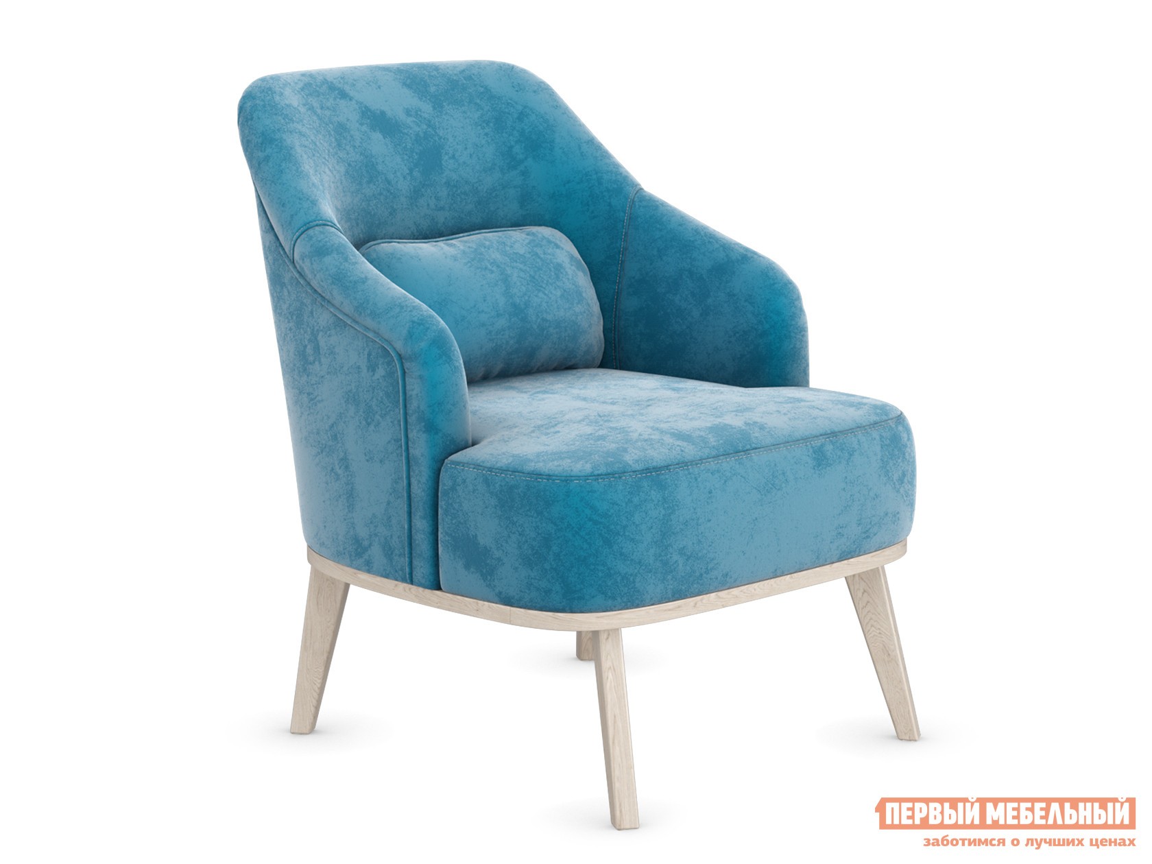 Кресло  Лоренцо Миди Лазурь, микровелюр