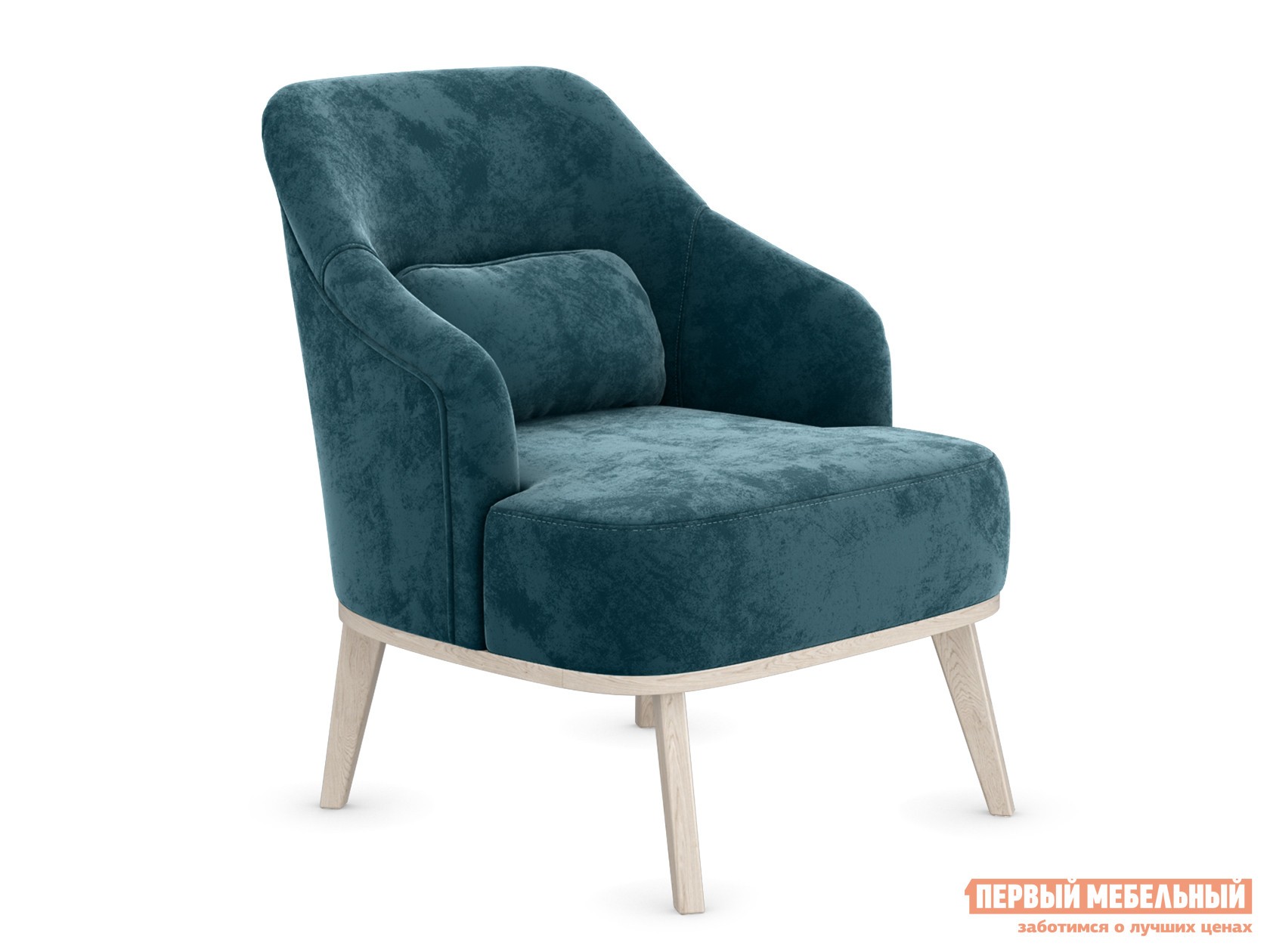 Кресло  Лоренцо Миди Зеленый, микровелюр