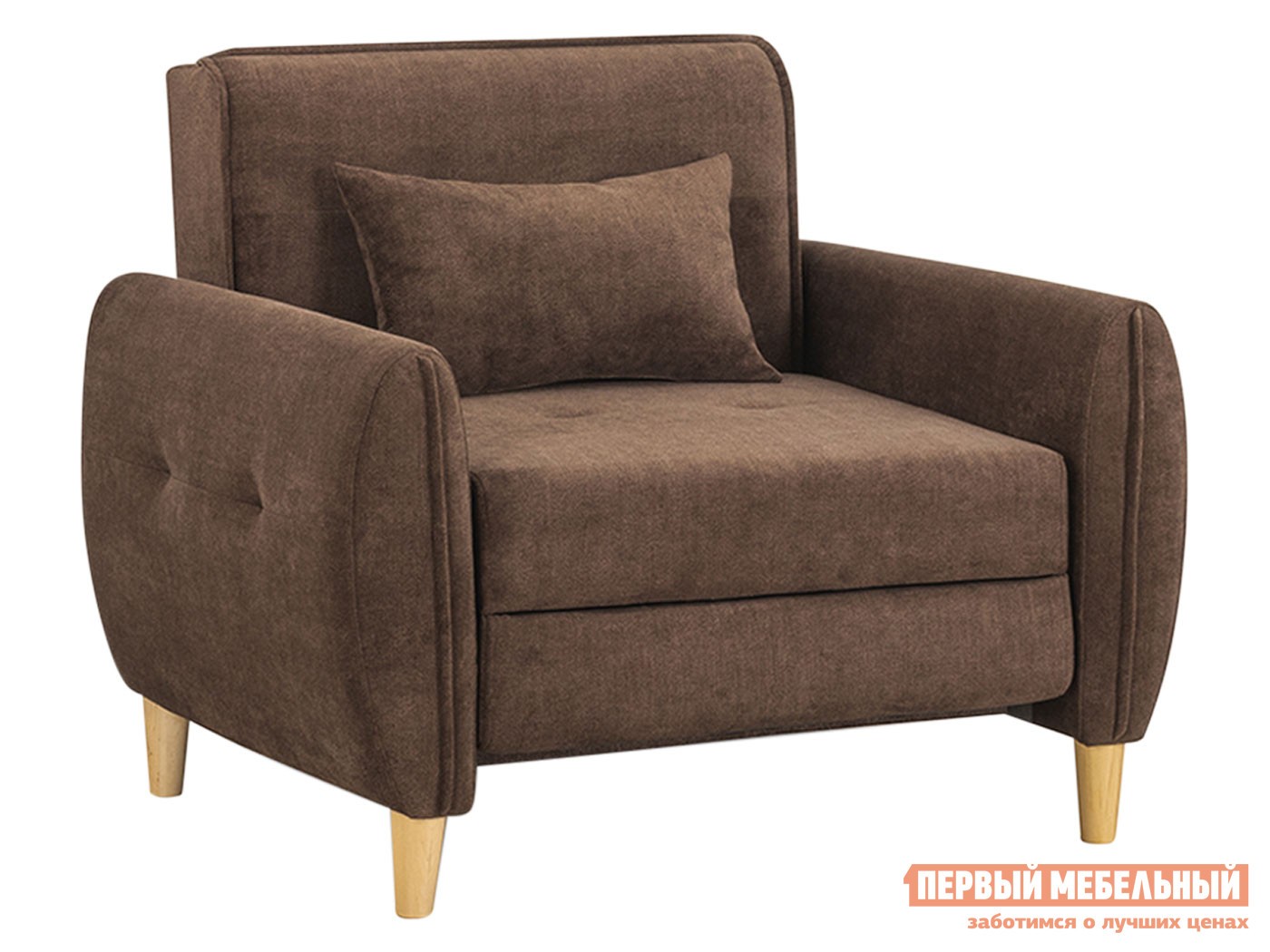 Кресло-кровать  Анита Коричневый, велюр