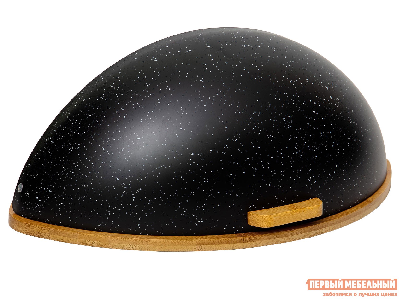 Хлебница  Stardust Black Черный / Бамбук