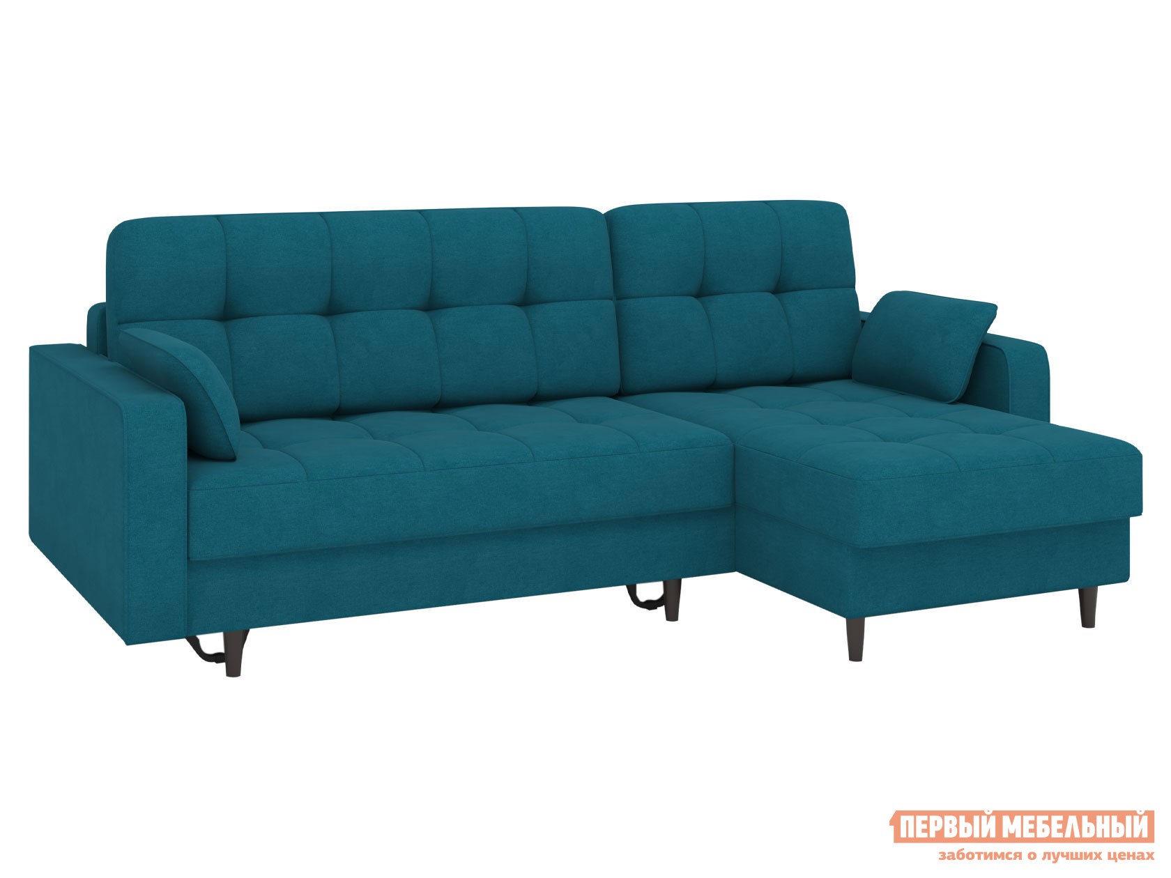 Угловой диван  Санфорд Аквамарин, шенилл