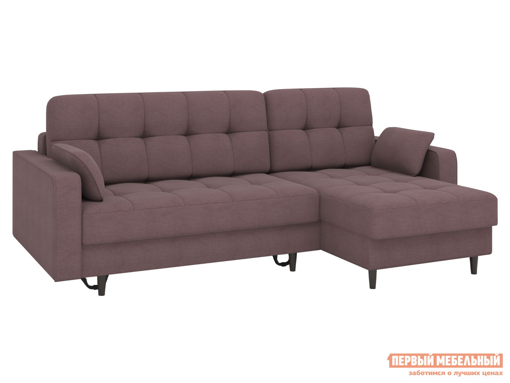 Угловой диван  Санфорд Коричневый, шенилл