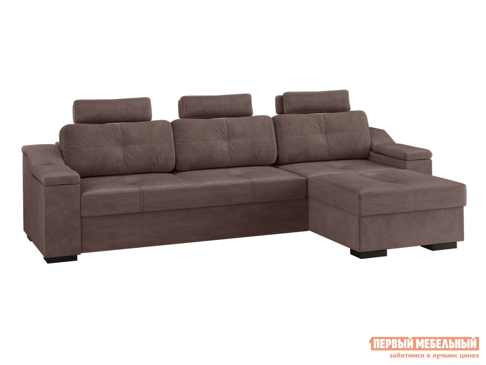 Угловой диван  Триумф Тоффи, велюр