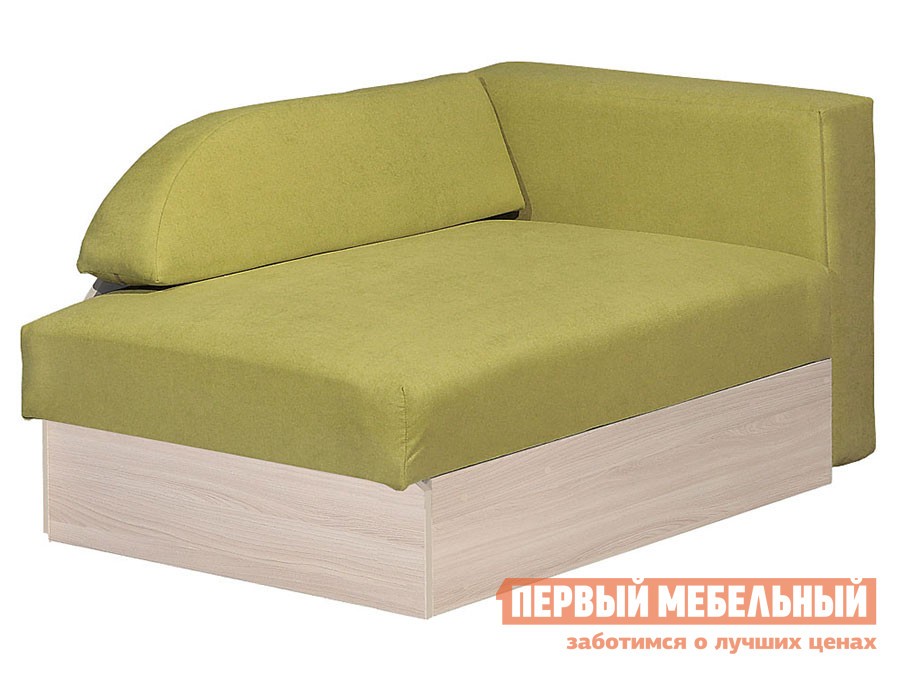 Прямой диван  Доминго Олива, микровелюр, Правая