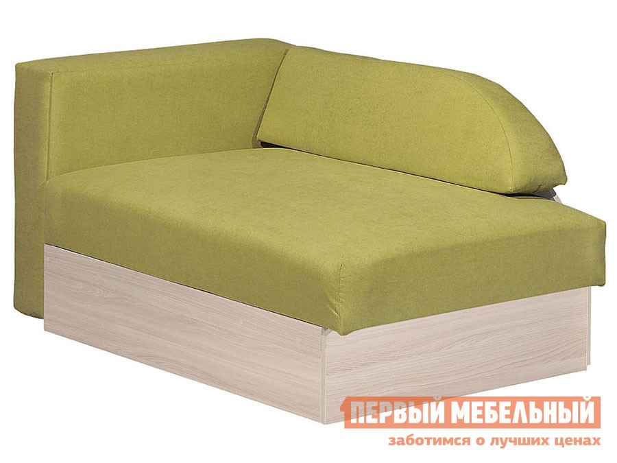 Прямой диван  Доминго Олива, микровелюр, Левая