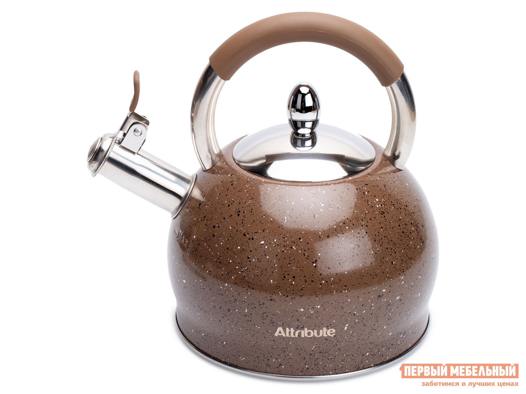 Чайник  Чайник со свистком STONE 3л Коричневый