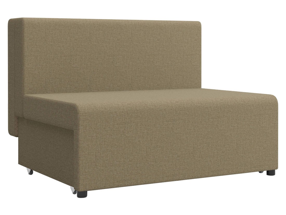 Прямой диван  Умка Бежевый, рогожка