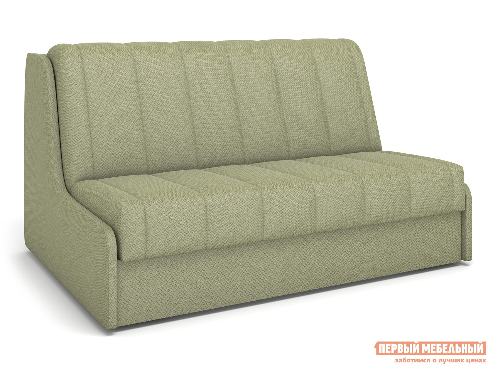 Прямой диван  Валенсия Оливковый, велюр, 160х205 см, С ящиком